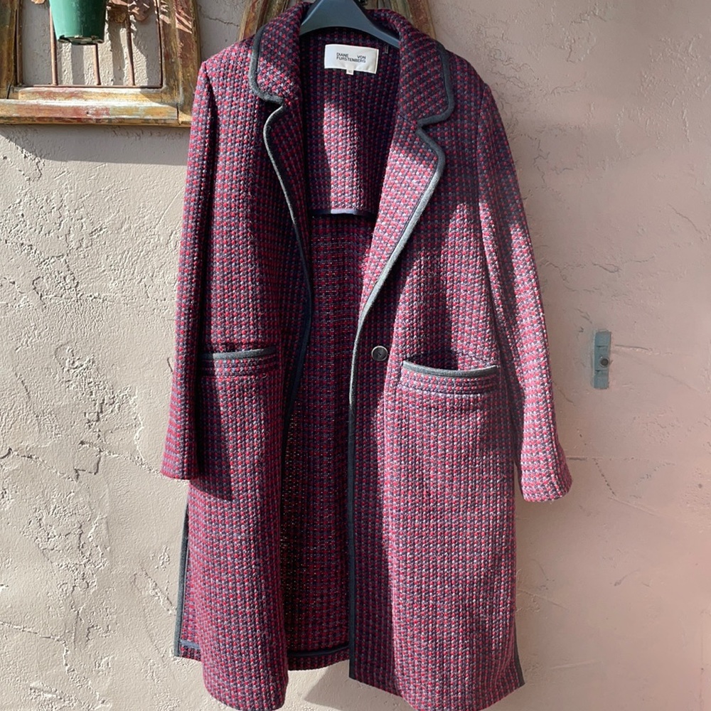 Diane Von Furstenberg Long Coat